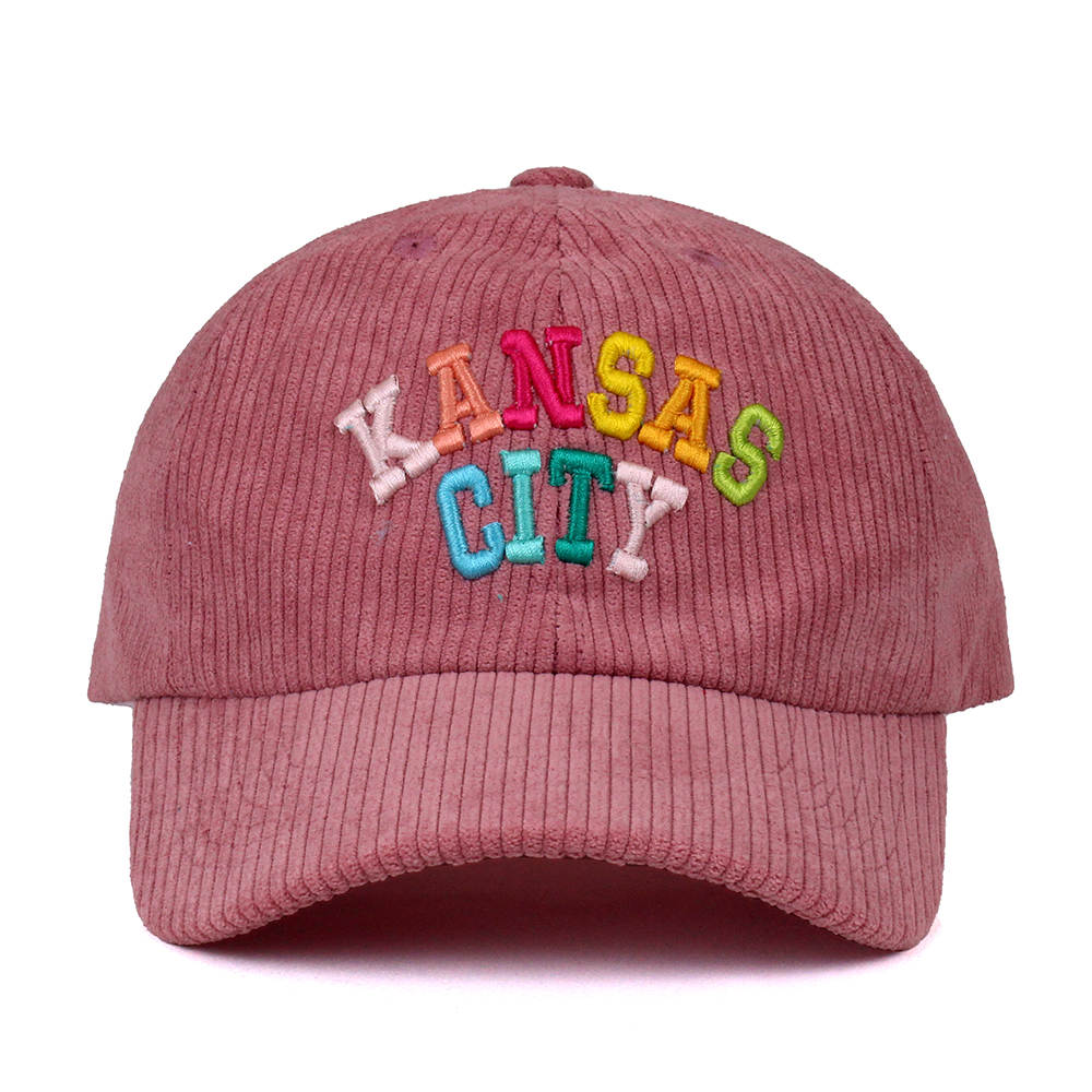 Kansas City Mauve Corduroy Varsity Hat
