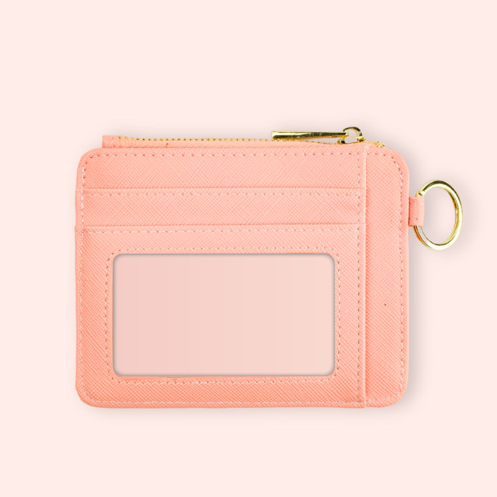Wallet Keychain - Peach