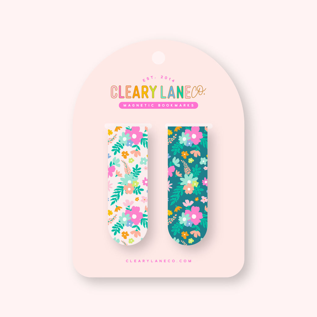 Magnetic Bookmark Set | Rainbow Jungle