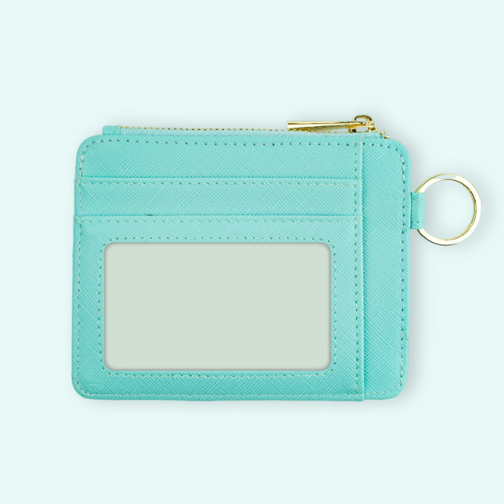 Wallet Keychain - Aqua