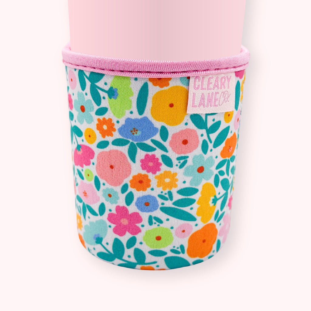 Blush Rainbow Meadows | Cup Sleeve