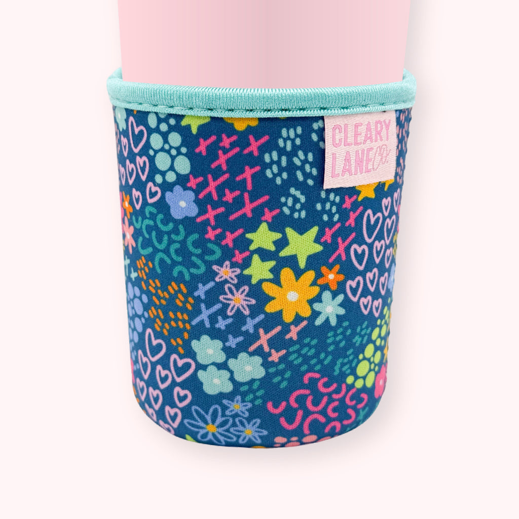 Emerald Rainbow Garden | Cup Sleeve