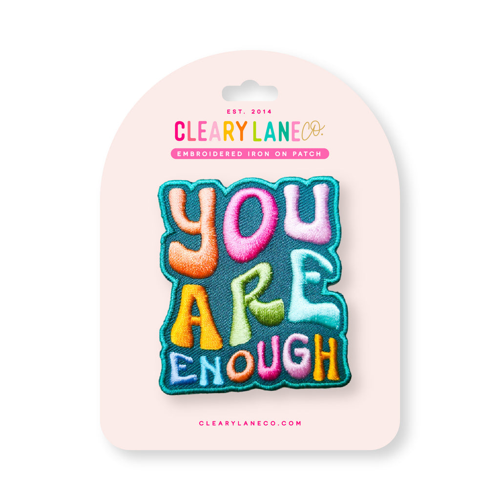 You Are Enough | Iron-on Patch