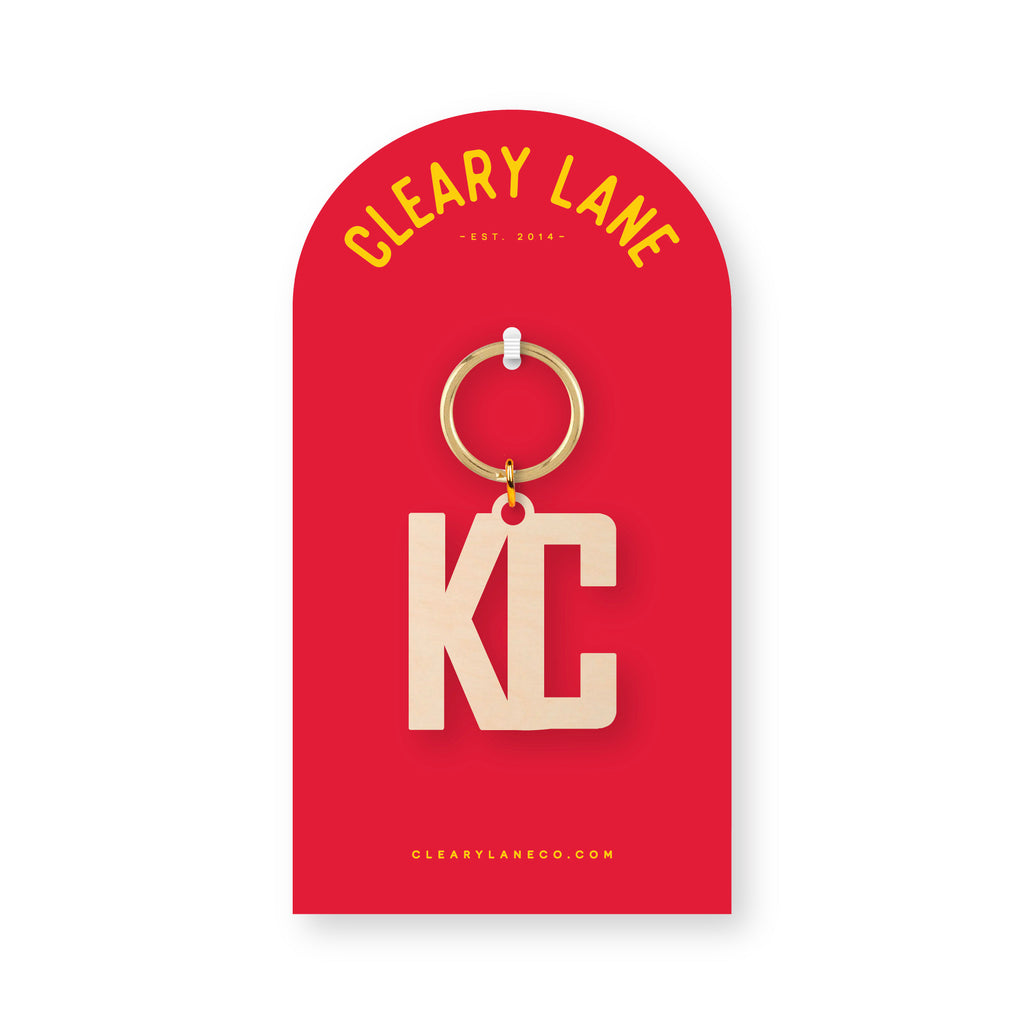 Kansas City KC Keychain